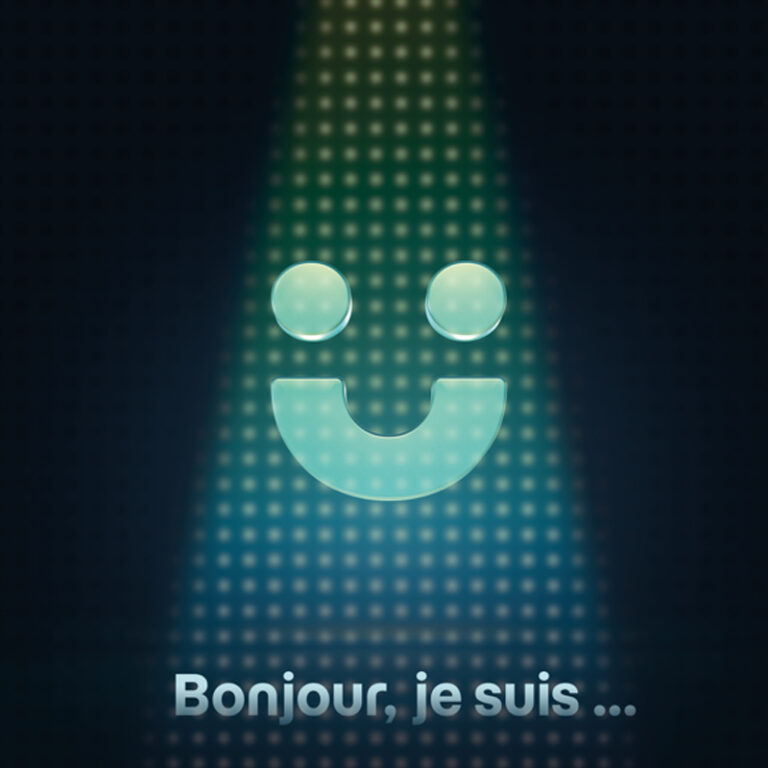 affiche numia symbole creation identité visuelle avec logo